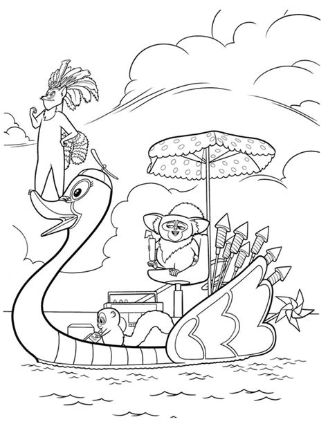 Its main characters are ordinary zoo residents who, by chance, find themselves on an exotic island. The Penguins of Madagascar coloring pages to download and ...