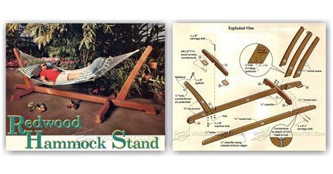 The steel stand has a special coating to prevent rust, and shoppers said it held up well in various weather conditions. Hammock Stand Plans - Outdoor Plans and Projects ...