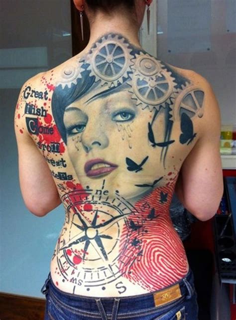 Shoulder tattoos can be awesome. cool lower back tattoos for women