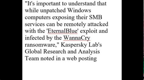 Currently, cybersecurity malaysia is monitoring the situation of the ransomware attack in malaysia documents similar to cybersecurity malaysia issues alert on 'wannacry. wanna'CRY ransomware cyber attack - YouTube