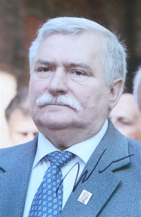Lech wałęsa — nagroda pokojowa nobla w 1983r. Autografy Polityków i Przywódców Religijnych: Lech Wałęsa 2