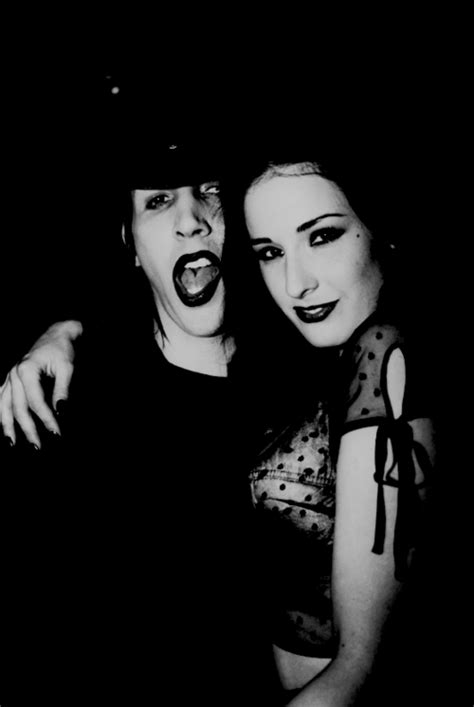 He dated westworld actress evan rachel wood after. Marilyn Manson & Dita Von Teese | famous | Pinterest ...