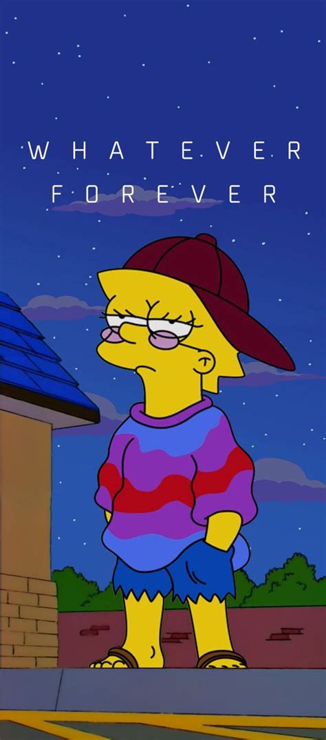 Weitere ideen zu ästhetische bilder, bilder, ästhetische fotografie. Lisa Simpson Whatever Forever Vaporwave [1584x698 | Lisa ...