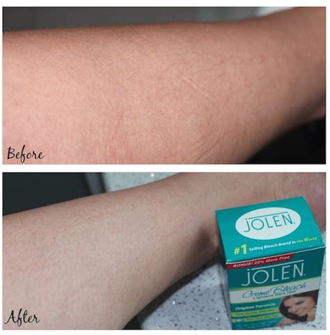 Bleaching works by breaking down hair's melanin, or pigment, permanently lightening the hair. Get beach ready with Jolen: Bleach to Bare!