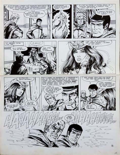 Plus qu'un retour, une renaissance ! Bob MORANE " La prisonnière de l'Ombre Jaune " planche n ...