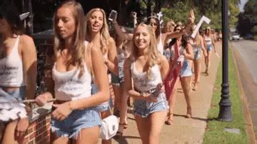 __ you stop eating fatty foods, you won't lose any weight. Greek Sorority March - Greek GIF - Rush - Discover & Share ...