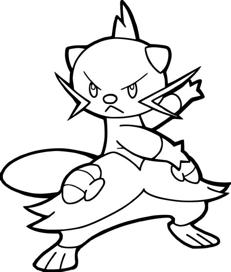 Compose et imprime ton propre coloriage : Coloriage Mateloutre Pokemon à imprimer