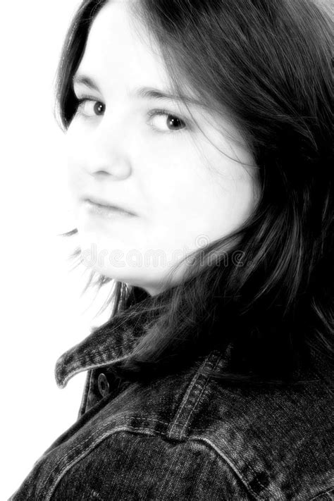 It's an unlucky number, so i wish you extra luck for your 13th. Beautiful 13 Year Old Girl In Black And White Stock Image ...