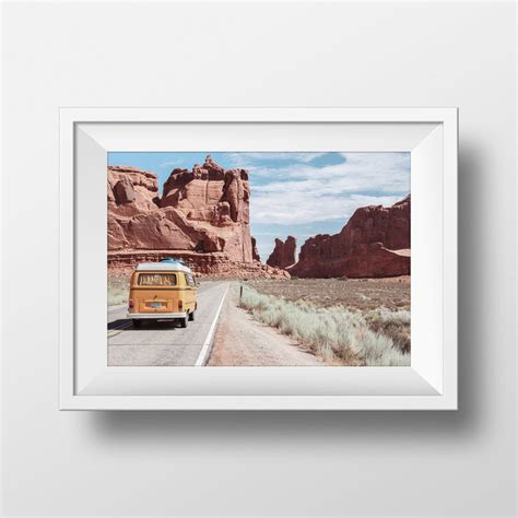 Shop items you love at overstock, with free shipping on everything* and easy returns. VW Van Print, Camper Van Print, Road Trip Print, Desert Landscape Print, Boho Wall Art, Travel ...