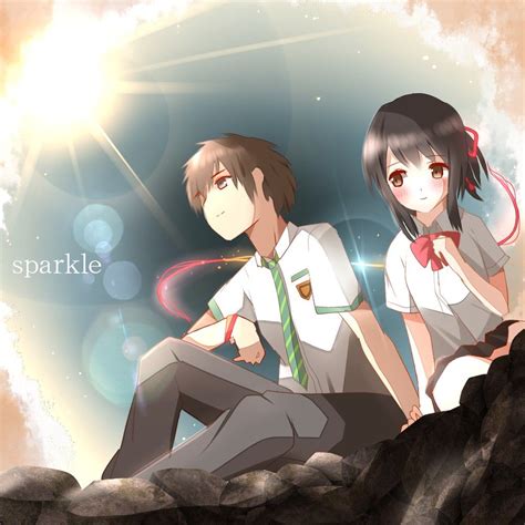 Kimi no nawa anime couple 5k hd anime 4k wallpapers. Pin de Viviana isabel Mendoza hernand em Kimi no Na wa | Anime, Animes romantico, Como desenhar ...