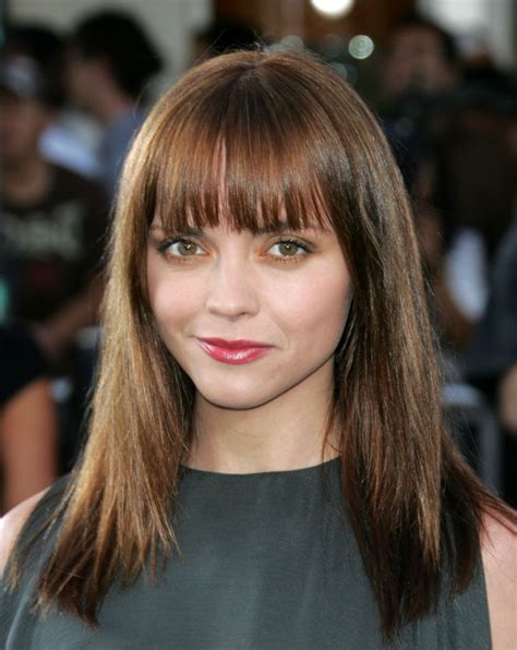 Arrange the front layers and. Hairstyles Sipul: shoulder length hairstyles with bangs