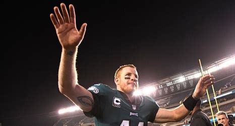 While some scoff at the notion of playing like a. High flyer Carson Wentz piloting Philadelphia Eagles ...