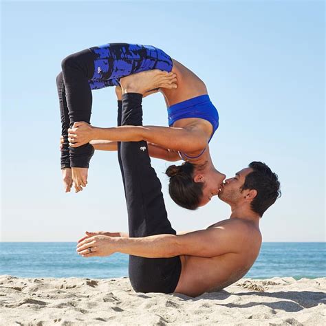 During a couple's yoga flow, you connect physically (sometimes literally holding each other up), stay focused on the moment, and encourage each other's growth. 14.1k Likes, 903 Comments - Alo Yoga (@aloyoga) on ...