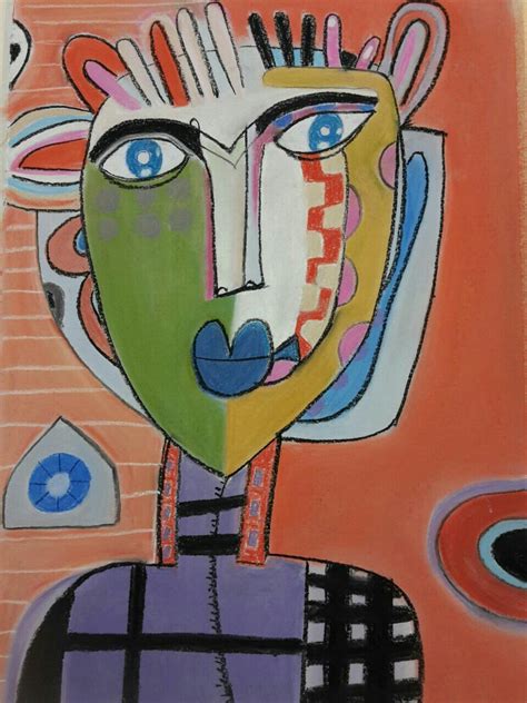 How to paint like picasso abstract art acrylic painting techniques by raeart. Pablo Picasso, artist image by Sherrie Fuscone | Art ...