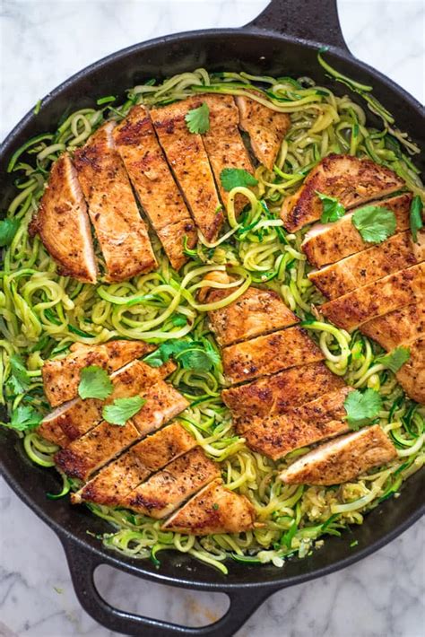 Check out some our favorite easy chicken breast recipes for a new take on a classic meal. Easy Chicken and Zoodles (VIDEO) | COOKTORIA