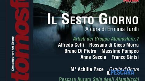 .e fu il sesto giorno l'alba dell'uomo / creato dal nulla da un bene supremo / fu scritto che egli non volle obbedire / e fu sulla terra che venne a soffrire / scavando e 'Il sesto giorno' in esposizione nella Sala degli ...