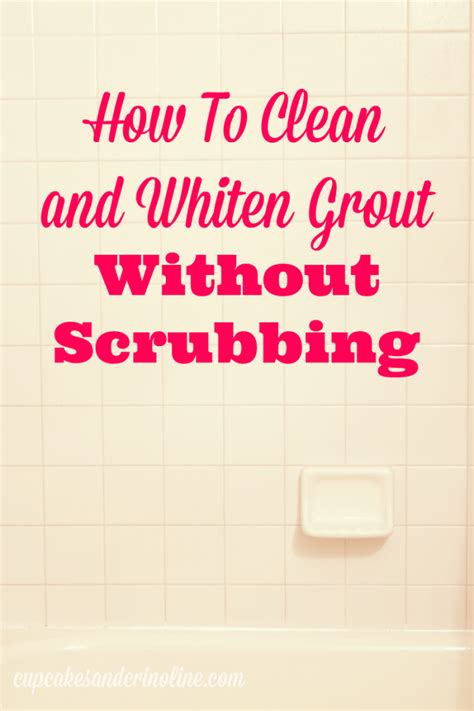 Here we have listed some of the ideas to clean tile and grout without scrubbing. The Easiest Way to Clean and Whiten Grout Without ...