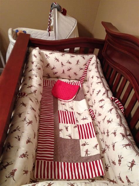 This grullon monkey 12 piece crib bedding set with all the bundle you will need. Custom Baby Bedding: Sock Monkey. Made by Stacy Turner ...