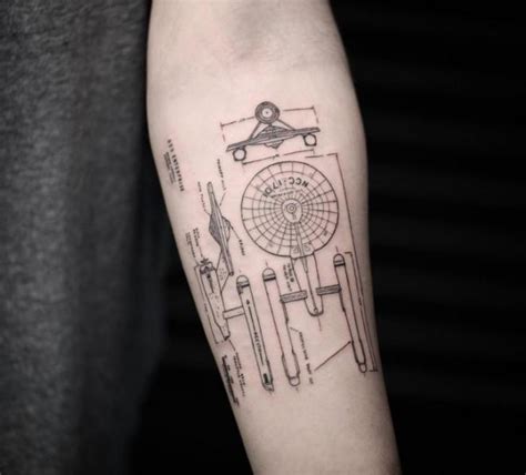 Tattoo is the 25th episode of the american science fiction television series star trek: Arm Star Trek Tattoo by Bang Bang