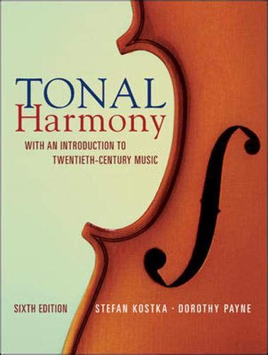 Available for pc, ios and android. 9780077298975: Tonal Harmony with Workbook and Workbook CD - IberLibro - Kostka, Stefan: 0077298977