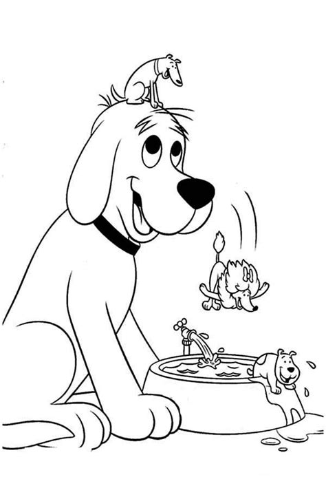 Download free halloween coloring pages from hallmark! Clifford Coloring Pages To Print - Coloring Home