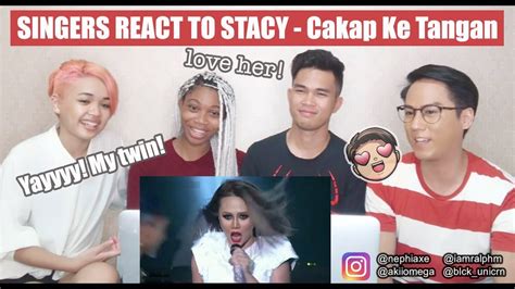 Itu ini semua serba tak kena nampak aku yang bersalah kau macam raja buka mata sampai ter. Stacy - Cakap Ke Tangan | SINGERS REACT - YouTube