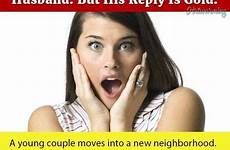 neighbor wife husband her his judgement kept passing woman reply but