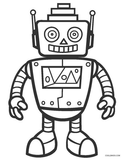 Search through 623,989 free printable colorings at. Free Printable Robot Coloring Pages For Kids | Cool2bKids ...