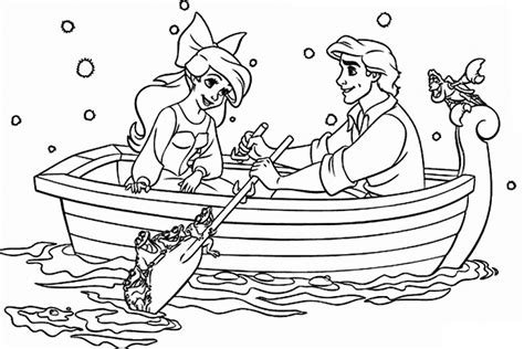 Her yellow hair and green dress are very easy to color. Free Printable Little Mermaid Christmas Coloring Pages ...