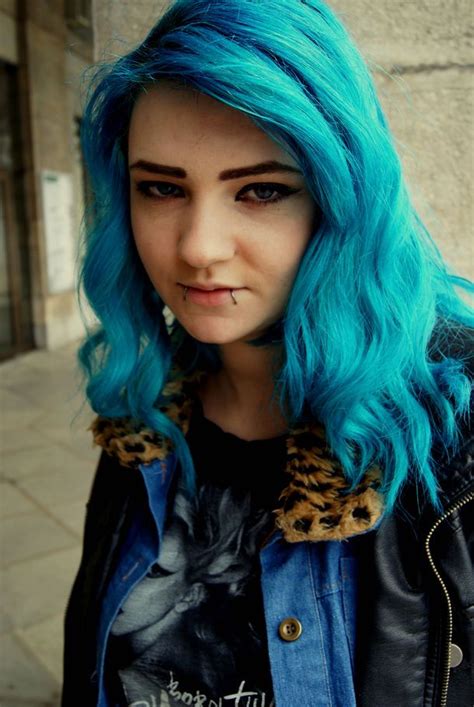 Prick yer style doll and feel the pain of beauty with this vibrant shade of blue. Pin on HAIR