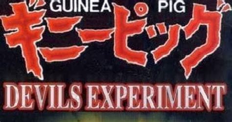 The 56 year experiment read online. Filmes Perturbadores: Guinea Pig : Devil's Experiment (1985)