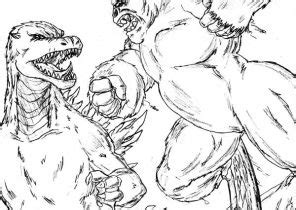 Godzilla vs king kong (2020) trailer. Godzilla Coloring Pages - Coloring4Free.com