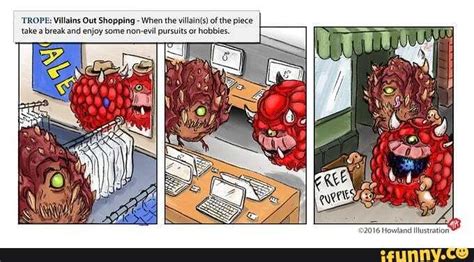 'TROPE: Villains Out Shopping When the villains) of the ...