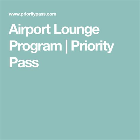 Check spelling or type a new query. Airport Lounge Program | Priority Pass | Airport lounge, Airport, Travel cards