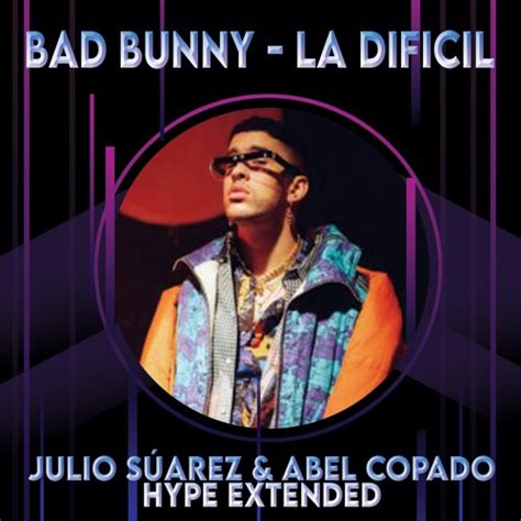 Se estrenó como el tercer sencillo de su segundo álbum de estudio en solitario yhlqmdlg por rimas entertainment el 29 de febrero de 2020. pumpyoursound.com | Bad Bunny - La Dificil