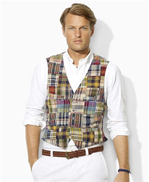 Shop men's ralph lauren coats. Polo Ralph Lauren Vest, Madras Vest & Reviews - Blazers ...