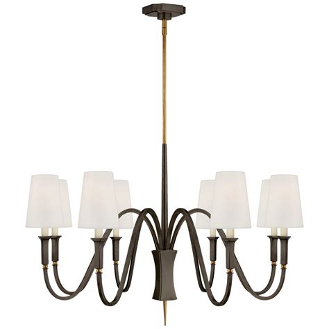 Delphia Medium Chandelier in 2020 | Antique brass chandelier, Visual comfort chandelier, Chandelier