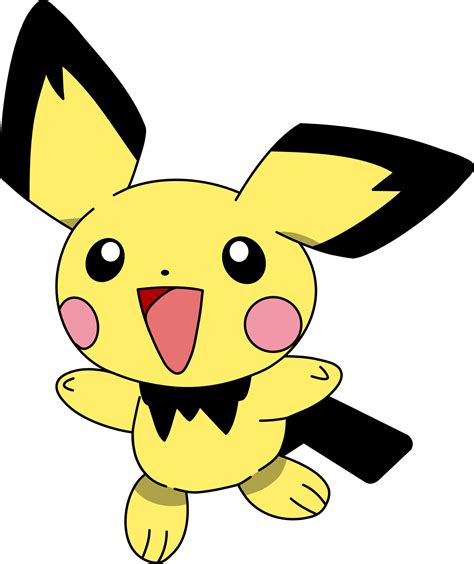 Pikachu, the mouse pokémon, and the evolved form of pichu. Pichu Wallpaper (59+ images)