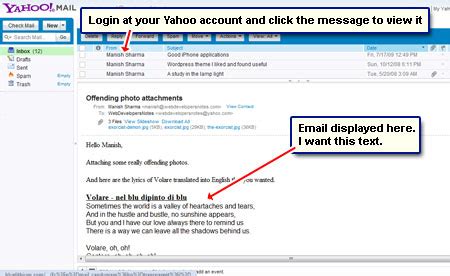 Yahoo provides us the feature to either delete the emails one by one or to delete the entire mailbox by an instance. How to delete photos (email attachments) in Yahoo ...