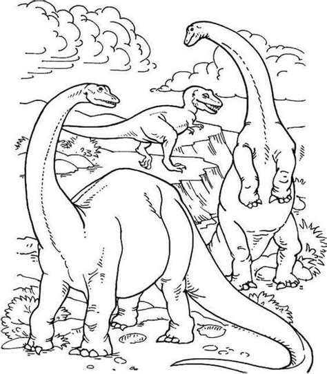 Dinosaurs to print and color. 35 Free Printable Dinosaur Coloring Pages