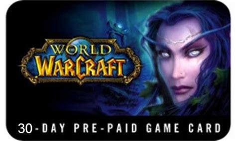 World of warcraft gift cards can be purchased using most major credit cards. WIn 1 Month Of World Of Warcraft Game Time Gift Card by ...