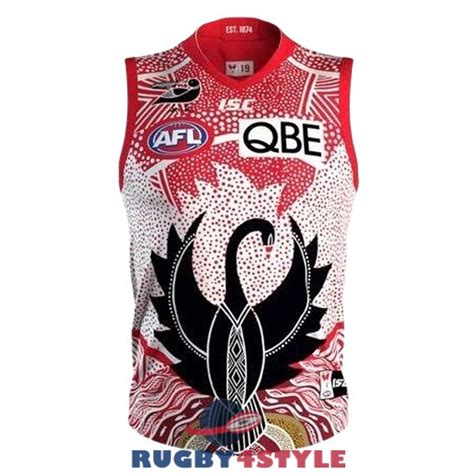 With community at the core, the guernsey also recognises. Vendita sydney swans AFL Guernsey indigenous 2020 2021 ...