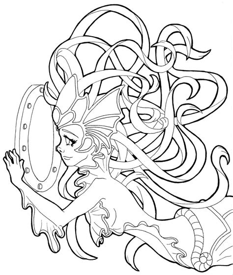 League of legends printable coloring pages. Nami the Tidecaller from League of Legends by TiffanyTiger ...