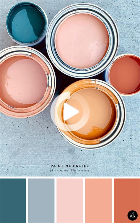 Get some color inspiration with color hunt's pastel palettes collection and find the perfect scheme for your design or art project. a pastel-paint-inspired color palette in 2020 | House ...