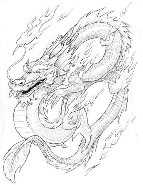 39+ chinese dragon coloring pages for kids for printing and coloring. Chinese Dragon Coloring Page 002 | Dragon coloring page ...