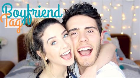 Fiancé, girlfriend, husband, lover, significant other. The Boyfriend Tag | Zoella - YouTube