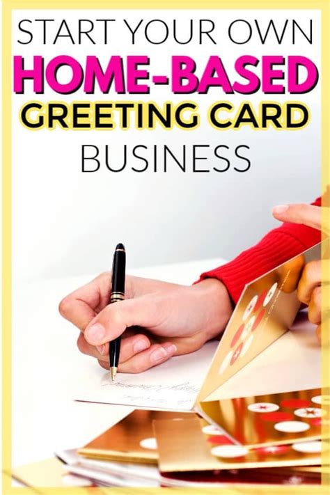 This type of business can be structured to provide a second income or it can be pursued as a full time job. Start A Home Based Greeting Card Business - This Work From ...