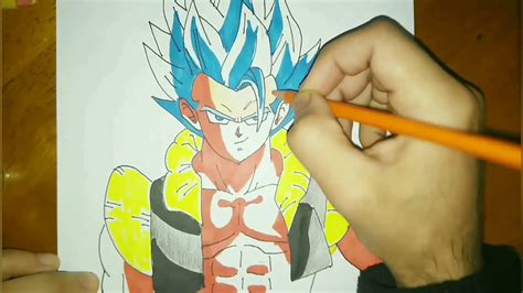 I was a bit hesitant at first because i was not familiar with . Drawing Gogeta - YouTube