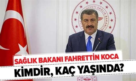 Çin'in wuhan kentinde aralık ayında ortaya çıkan korona virüsünün türkiye'de görüldü. Fahrettin Koca kimdir, nereli? Dr. Fahrettin Koca kaç ...