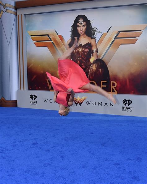 Stuntwoman, #ninjawarrior, gymnast, pole vaulter, circusgirl, #fitness nut, #superhero in #training happybuddhahemp.com/samples/jessiegraff. JESSIE GRAFF at Wonder Woman Premiere in Los Angeles 05/25 ...